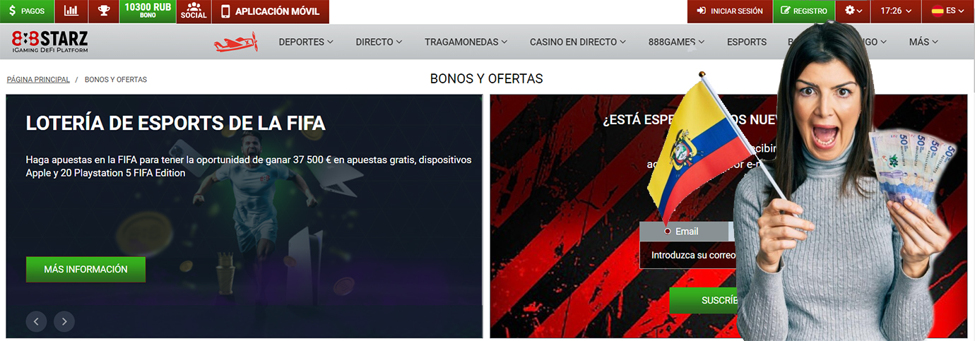888STARZ bonos. 