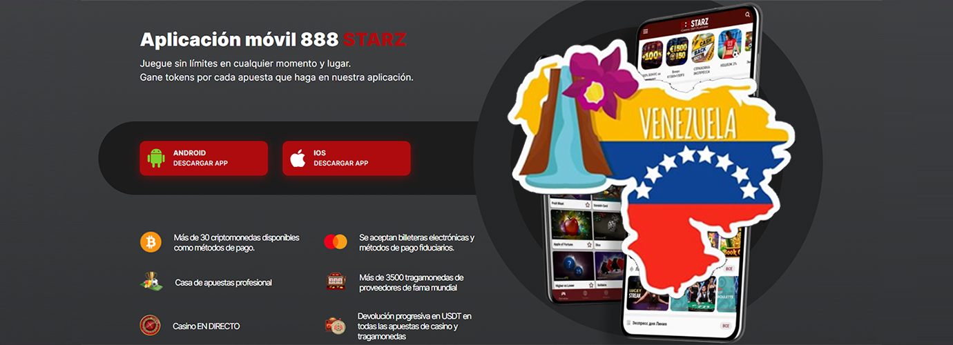 App 888STARZ Venezuela. 